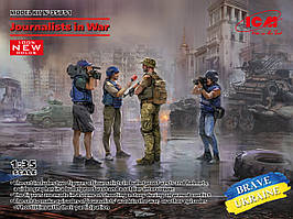 Набір фігур у масштабі 1/35 Журналісти на війні. ICM 35751
