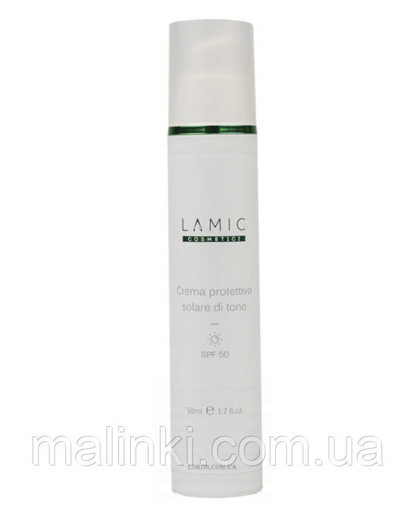 Сонцезахисний тональний крем SPF 50 Lamic Crema Protettivo Solare di Tono, 50 мл, фото 1