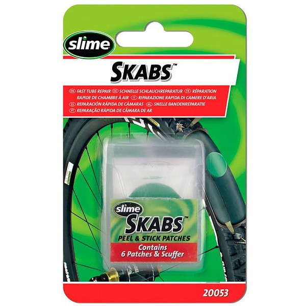 Ремкомплект Slime Skabs 20053 велоаптечка 6 латок самоклейок, фото 1