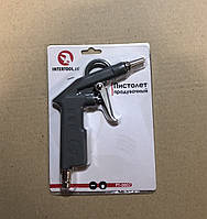 Пистолет продувочный короткий INTERTOOL PT-0802