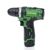 APRO Дриль-шурупокрут 12D 12 В 1.5 А 2 АКБ ЗП кейс, фото 2