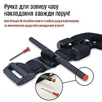 Медичний турнікет. Джгут кровоспинний CAT (Combat-Application-Tourniquet) з ручкою, фото 4