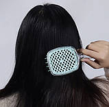 Щітка для волосся, аксесуари для волосся, Масажна щітка для волосся, Hollow Comb Superbrush Plus, фото 5