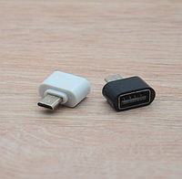 Адаптер ОТГ микроюсб переходник OTG USB Micro USB Black