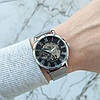 Чоловічий наручний годинник Forsining 8099 Silver Steal, фото 2