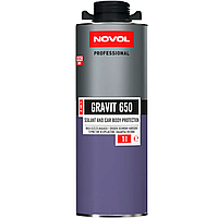 Средство для защиты кузова и герметик Novol Gravit 650, 1 л Черный