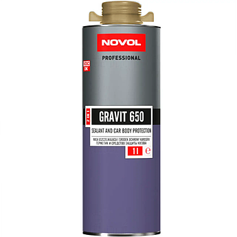 Засіб для захисту кузова та герметик Novol Gravit 650, 1 л Бежевий