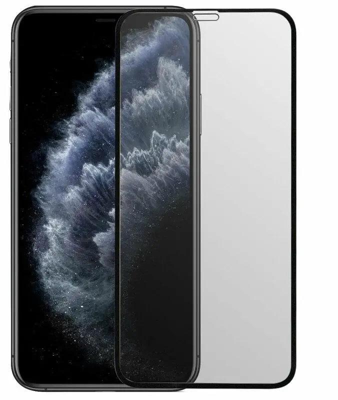 Захисне скло Full Screen Glass for iPhone X/Xs/11 Pro 5.8'' Matte Black (0.3mm), фото 3