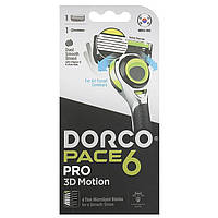 Станок для бритья Dorco Pace 6 Pro 3D Motion для мужчин 6 лезвий 1 шт