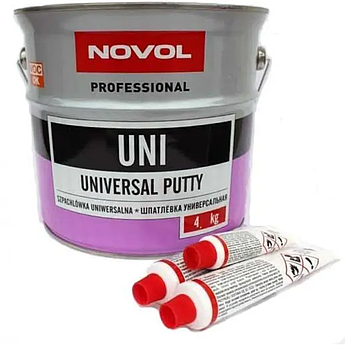 Шпаклівка універсальна Novol UNI, 4 кг