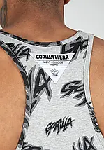 Майка спортивна Gorilla Wear Legacy Tank Top сіро-чорна XL-XXL, фото 4