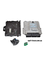 Блок керування двигуном комплект 2.3 DCI m Opel Movano 3 2010-