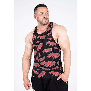 Майка спортивна Gorilla Wear Legacy Tank Top чорно-червона L-XL-XXL