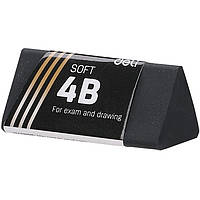 Гумка Deli EH01720 чорний трикутний Scribe 40x19x19мм суперм'який