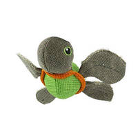 Плюшевая игрушка AnimAll GrizZzly Черепаха с шариком, для собак, 20×26×9 см