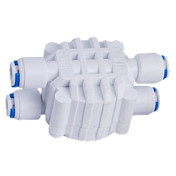 Чотирьохходовий клапан для зворотного осмосу (під трубку)