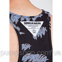 Майка спортивна Gorilla Wear Legacy Tank Top чорно-синя L-XL-XXL, фото 3