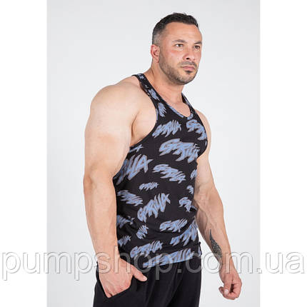 Майка спортивна Gorilla Wear Legacy Tank Top чорно-синя L-XL-XXL, фото 2