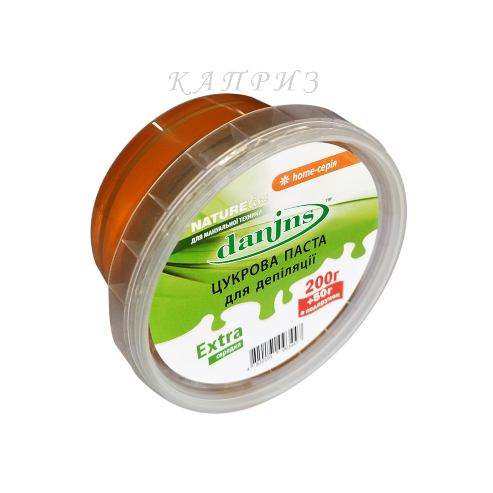 Цукрова паста для депіляції Danins Home extra/середня 200+50, фото 1
