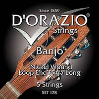 Струни для банджо D'Orazio SET-178