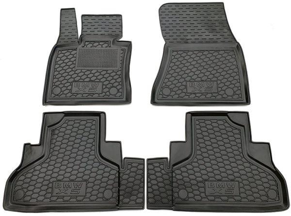 Килимки в салон автогум для BMW X5 ( F15 ) 2014-2018/ БМВ Х5 ( Ф15 )  USA