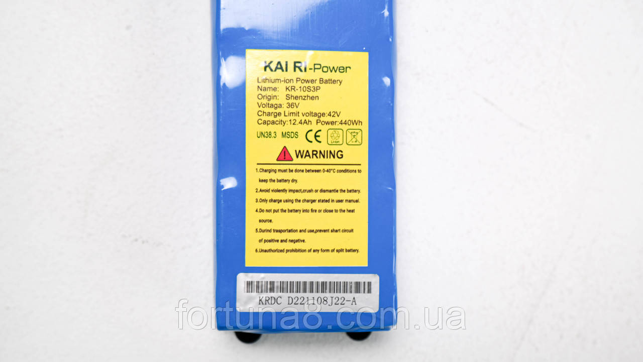Акумулятор для самоката Сяомі Xiaomi М365 36v 12.4 Ah