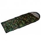 Армійський Спальний мішок Sleeping Bag Камуфляж, фото 3