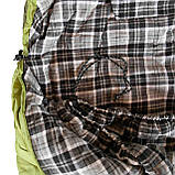 Спальний мішок Tramp Kingwood Regular ковдра лівий dark-olive/grey 220/80 UTRS-053R, фото 9