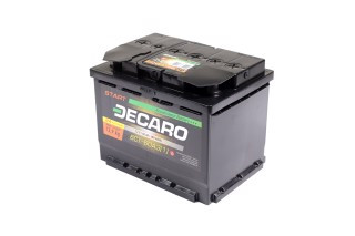 Акумулятор 60Ah-12v DECARO START (242x175x190), R, EN480