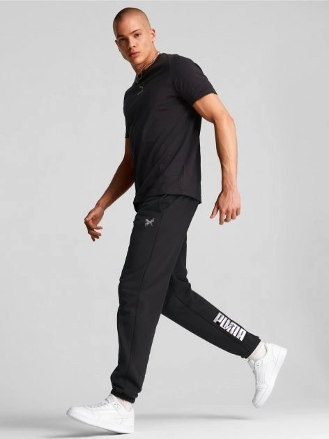 Чоловічі спортивні штани Puma,евроманжет, тканина лакосту.