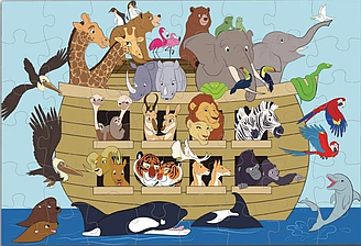 Пазл Ноїв 418 48 деталей 90-60 см