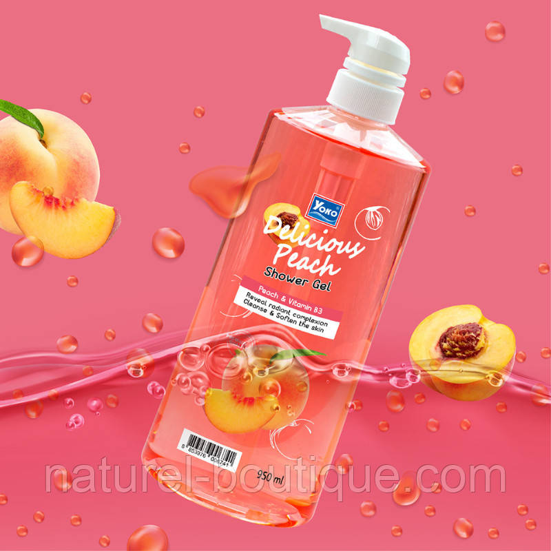 Гель для душу Yoko Delicious Peach 950 мл