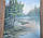 Картина "Розсвіт над Ворклою" — полотно на підрамнику, акрилові фарби, 40/60, авторська рабюта, фото 4