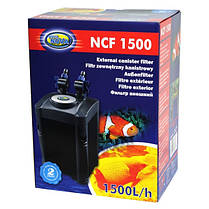 Фільтр зовнішній, Aqua Nova NCF 1500, 1500 л/год. Для очищення води в прісноводних і морських акваріумах, фото 3