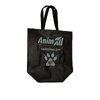 Еко-сумка AnimAll чорна, 36 см × 34 см