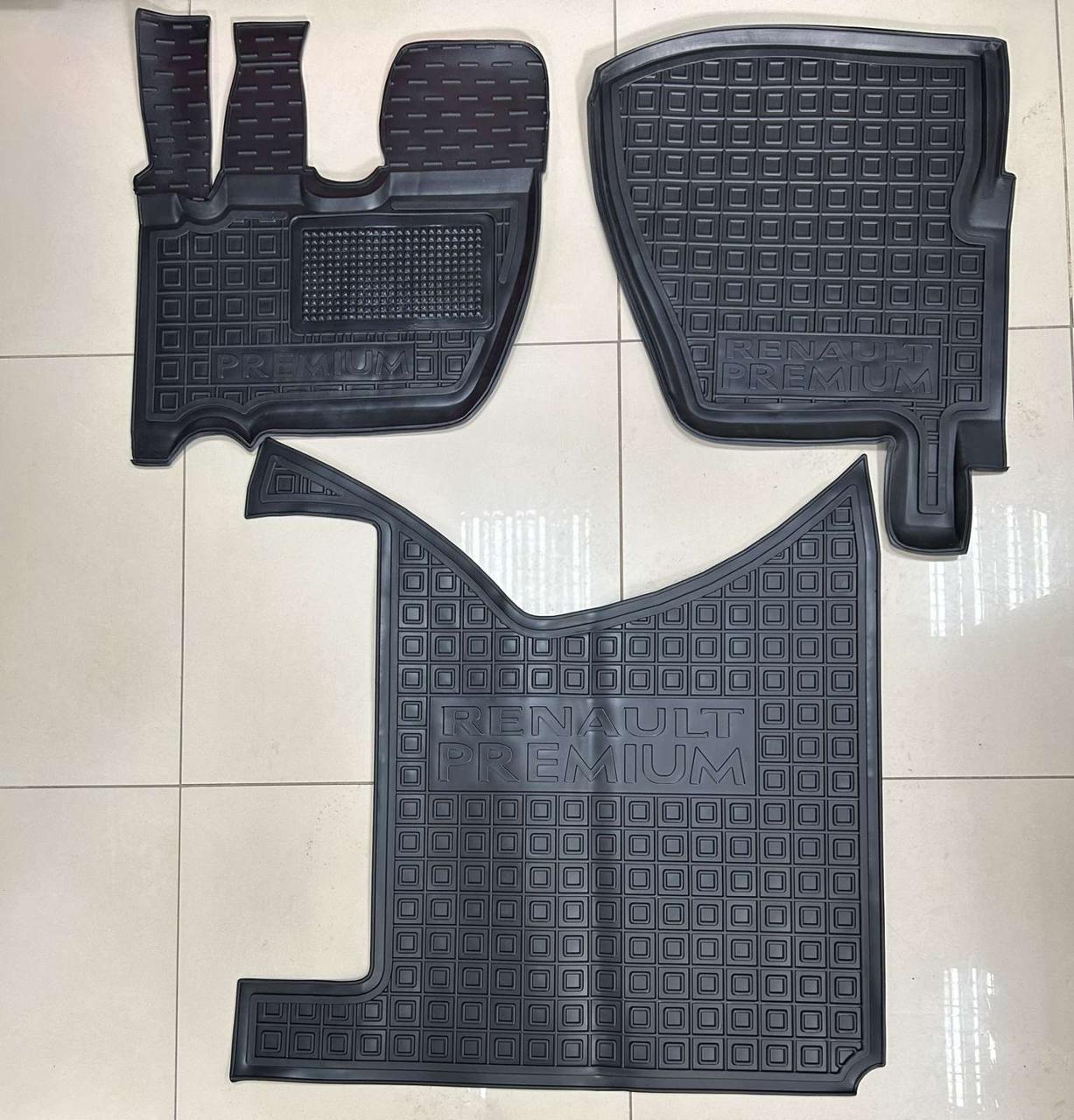 Килимки в салон автогум для Renault Premium Евро 5 2007+ / Рено Преміум