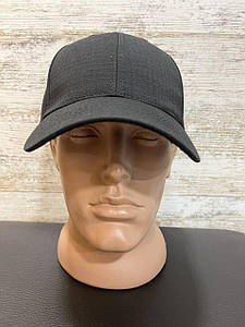 Бейсболка ріп-стоп - Black