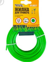 Жилка для тримера коло 2.7 мм 15 м. Master Tool