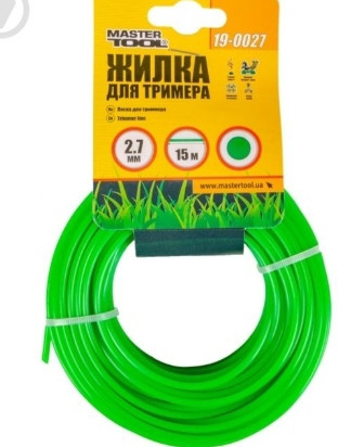 Жилка для тримера коло 2.7 мм 15 м. Master Tool, фото 1