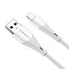 Кабель для зарядки Lightning Apple BOROFONE BX60 |1м/2.4A| Білий, фото 3