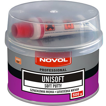 Шпаклівка наповнююча м'яка Novol UNISOFT, 500 г