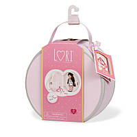 Кейс для ляльок LORI DELUXE з аксесуарами (рожевий) LO37007, World-of-Toys