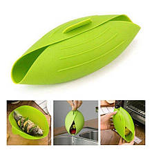 Миска - конверт силіконова складна 3 в 1 SiliconGoods для запікання, зберігання та приготування їжі