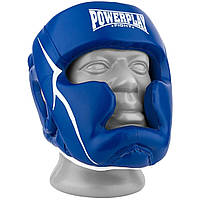 Боксерский шлем PowerPlay 3100 PU (тренировочный), Blue XL