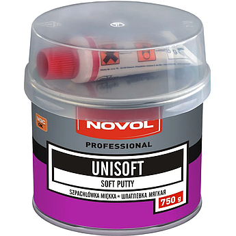 Шпаклівка наповнююча м'яка Novol UNISOFT, 750 г