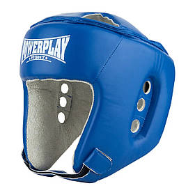 Боксерський шолом PowerPlay 3084 (тренувальний), Blue XL