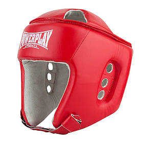 Боксерський шолом PowerPlay 3084 (тренувальний), Red XL