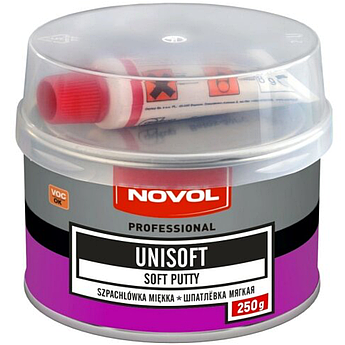 Шпаклівка наповнююча м'яка Novol UNISOFT, 250 г