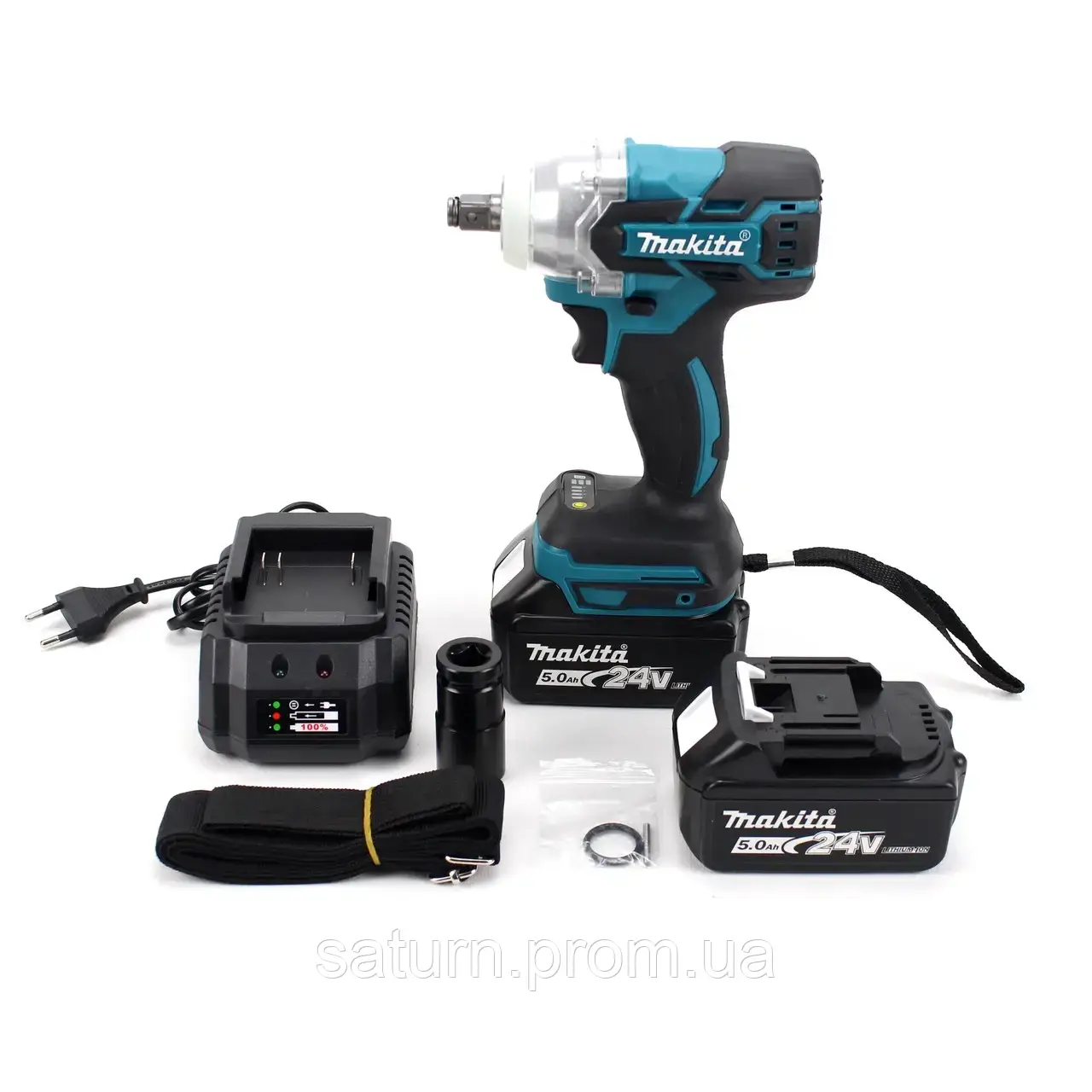 Купить Гайковерт аккумуляторный Makita DTW 285 (24V/5А). Гайковёрт ...