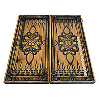 Нарди дерев'яні подарункові Долар 68х32см нарди довгі, фото 6